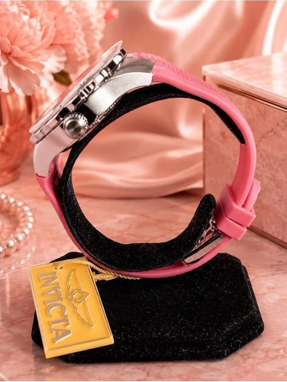 Invicta Angel Halo Women's Watch | 38mm | Pink | 24122 | $199 Msrp | Super Cute!